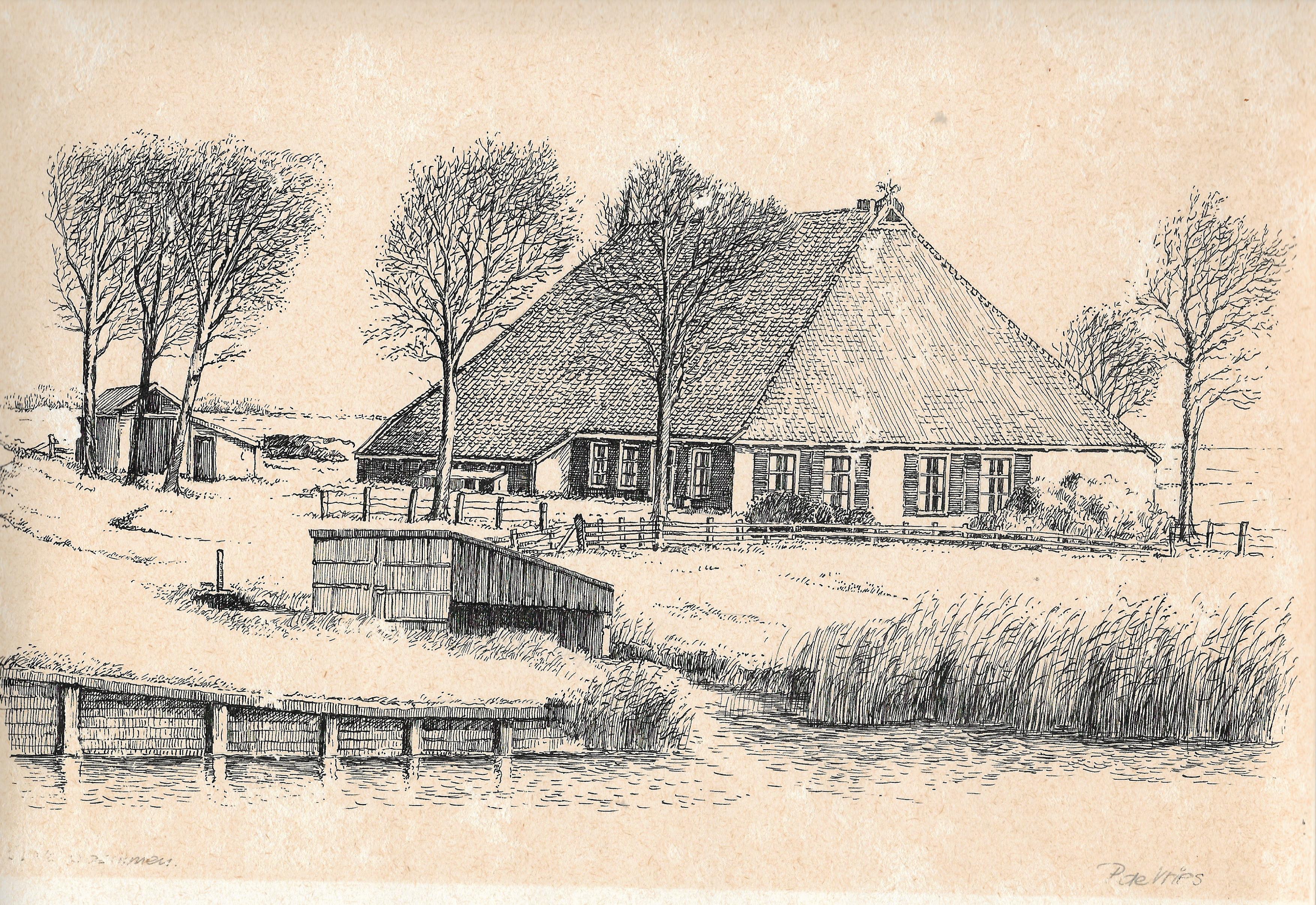 Pieter de Vries boerderij Galamadammen