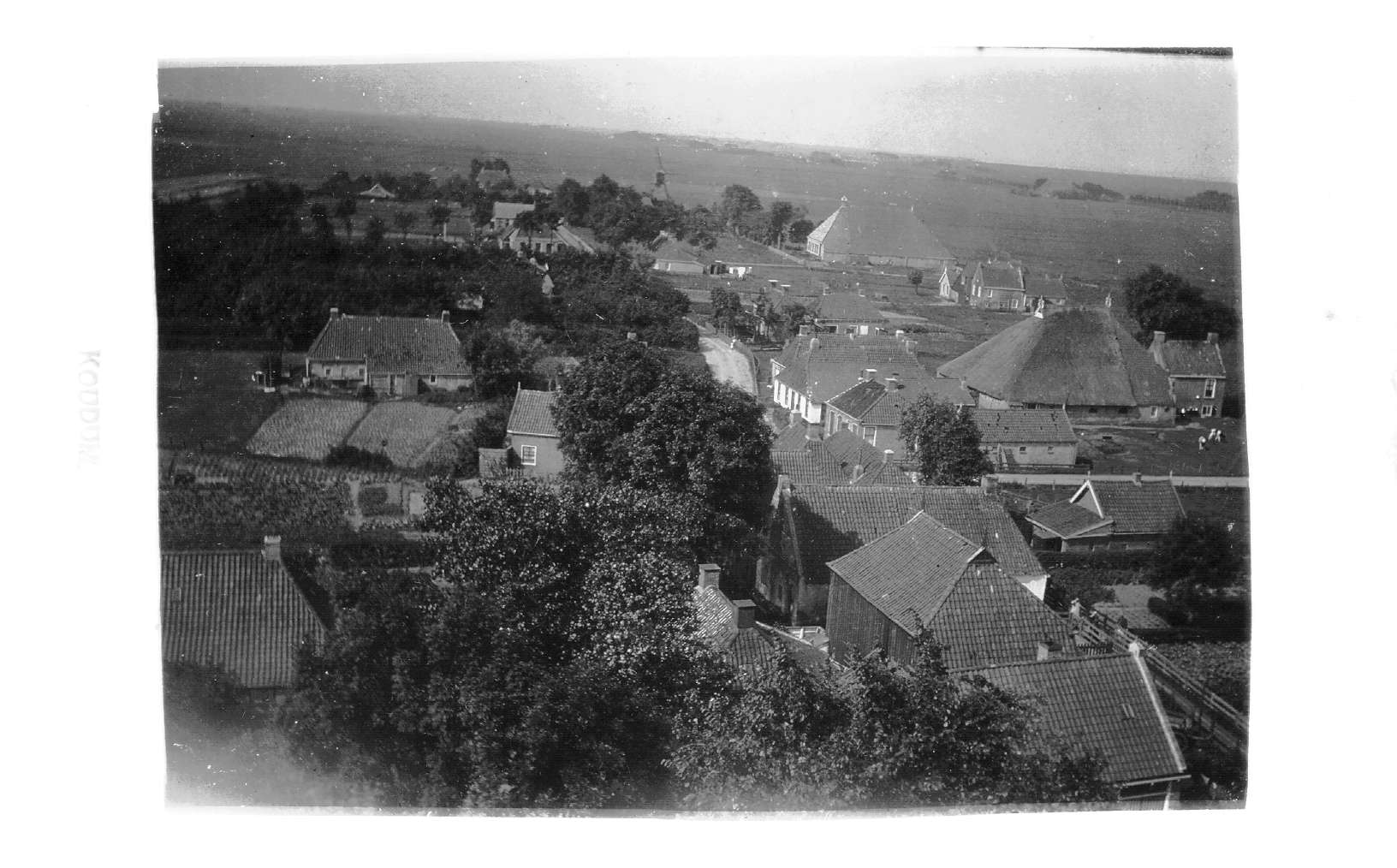 Prentbriefkaart Koudum ca 1915 